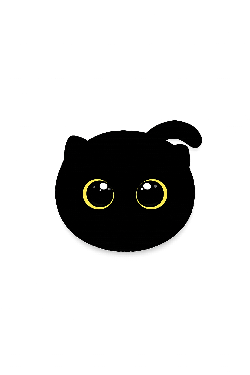 Meet Snowblack: The Mysterious Void Cat of Meowmiverse